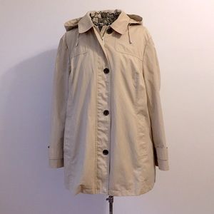 Beautiful Lands End “Rain or Shine “ coat.